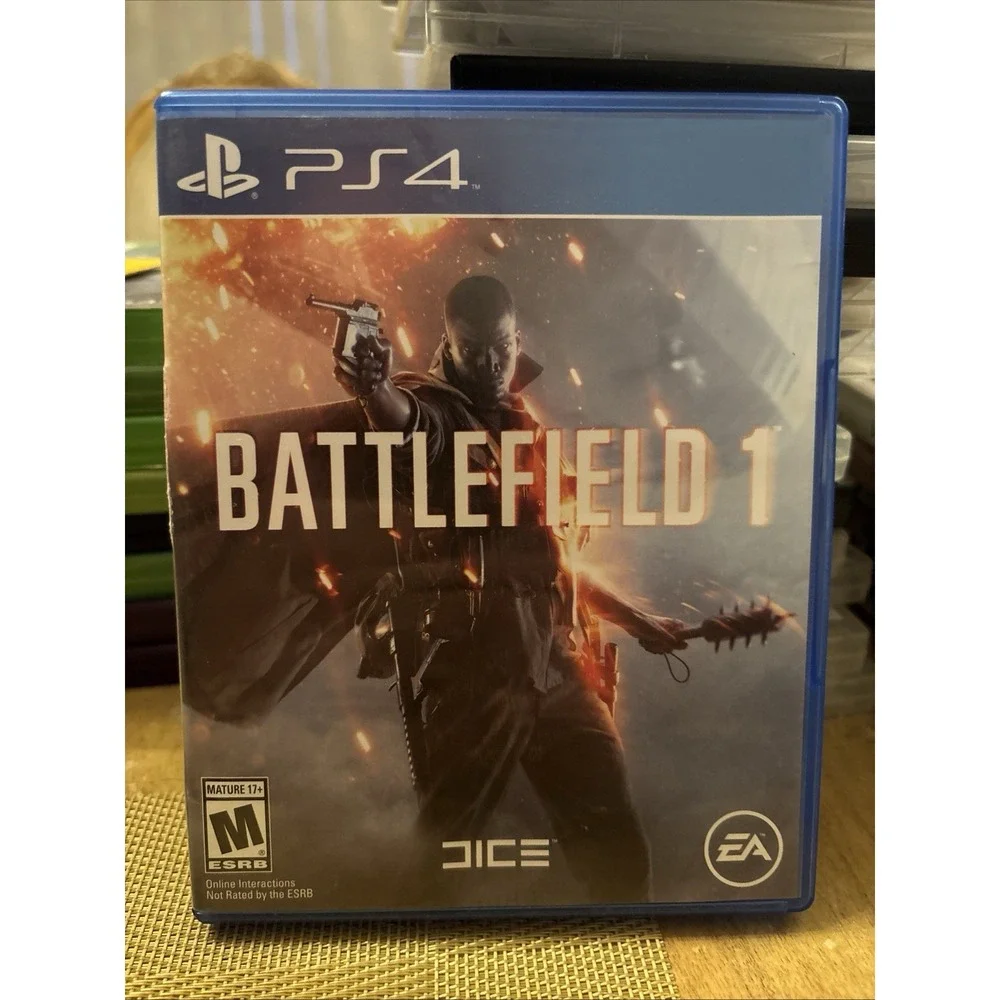 Battlefield 1 Sony PlayStation 4 PS4 2016 Tested Working